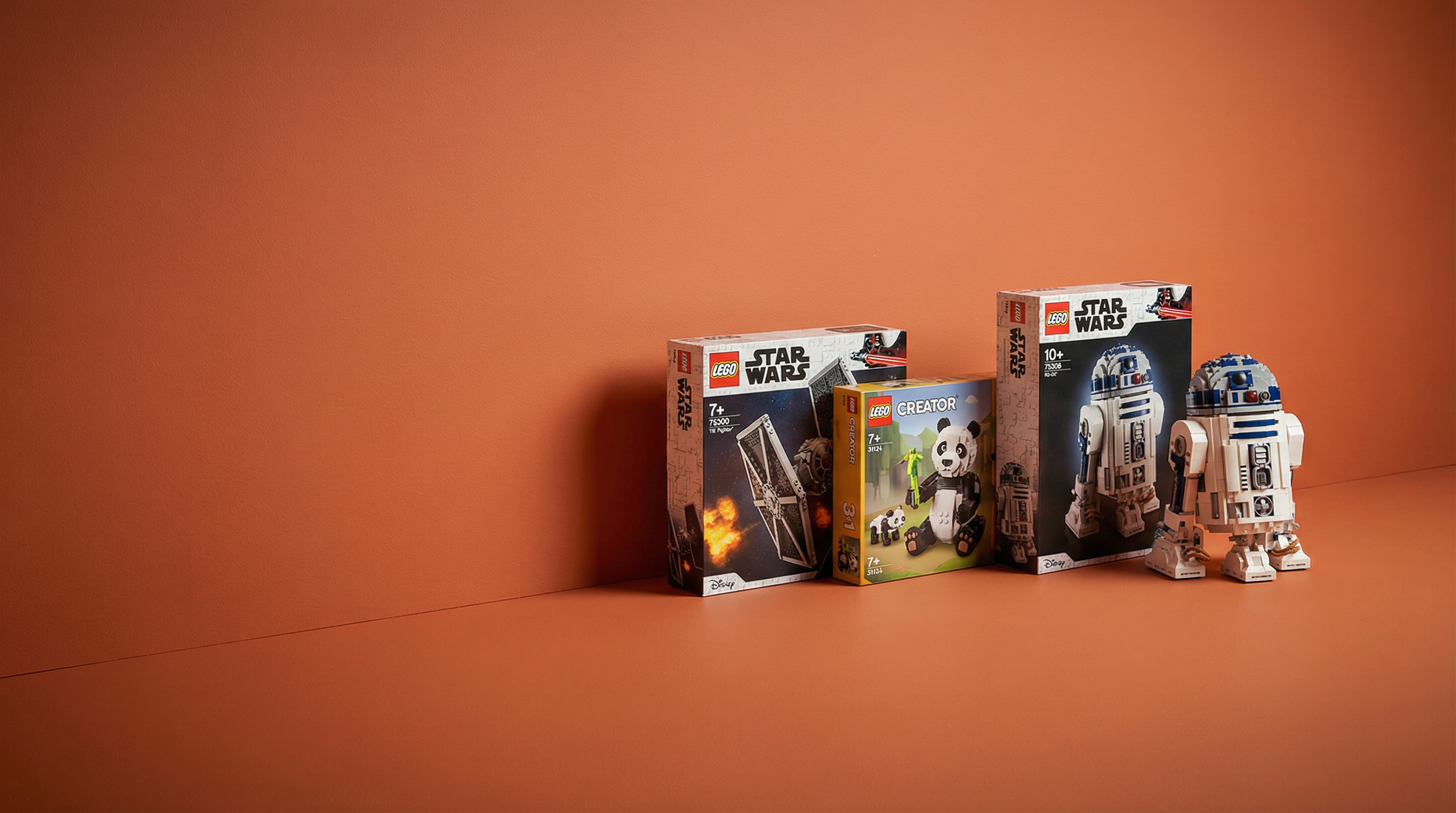 Vintage.com hero background with Lego Star Wars products